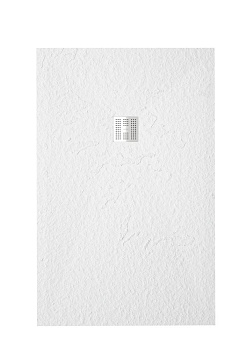 Душевой поддон Zenon Slate 4000.000.000.000.19931 100х100 искусственный камень белый